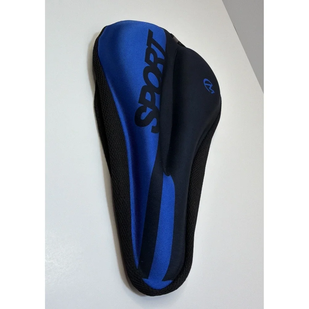 Bike Seat Cover Comfort Cushion Cover Soft Padded Mountain Bicycle Saddle Sports